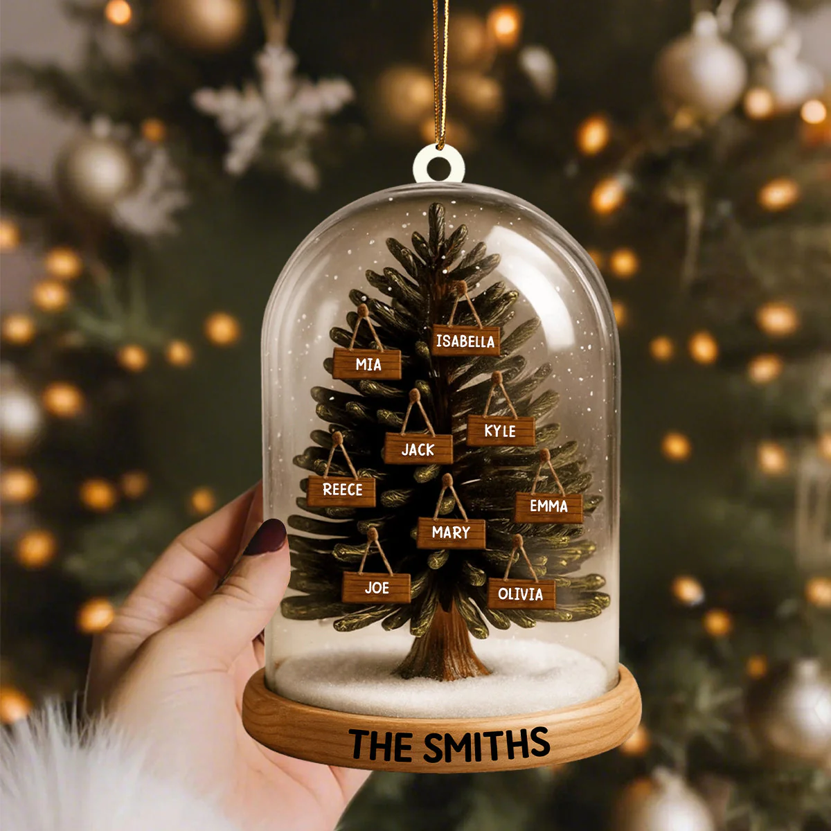 Create Your Family Tree With A Personalized Acrylic Ornament - Image 6