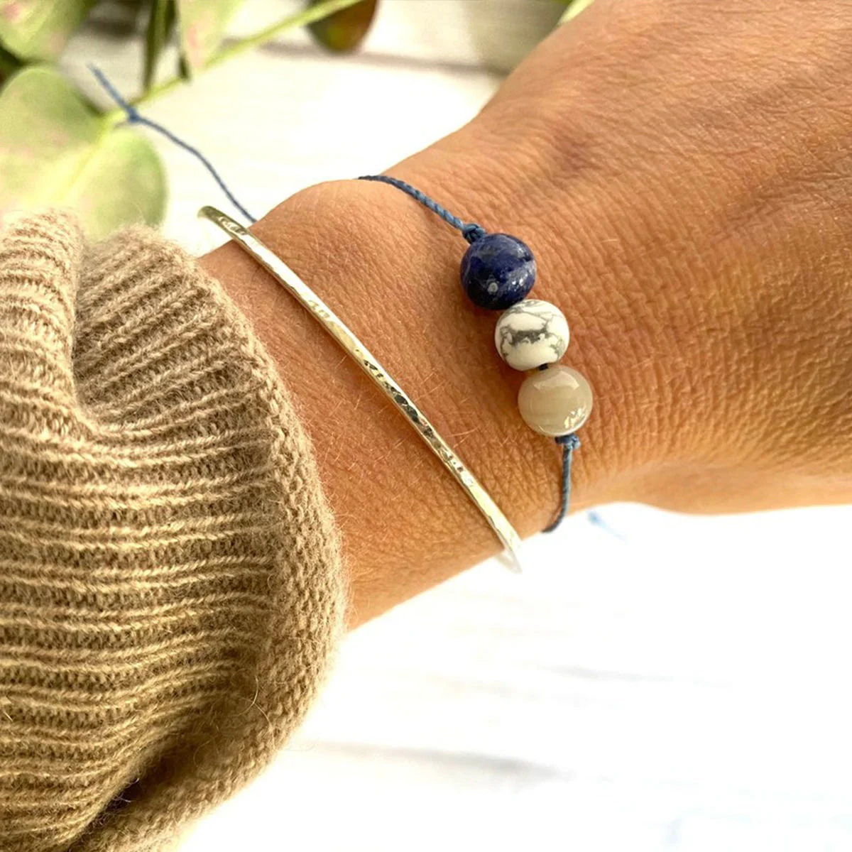 Crystal Bracelet - Real Crystal Jewellery - String Crystal Bracelet - Energy Bracelet - Image 2