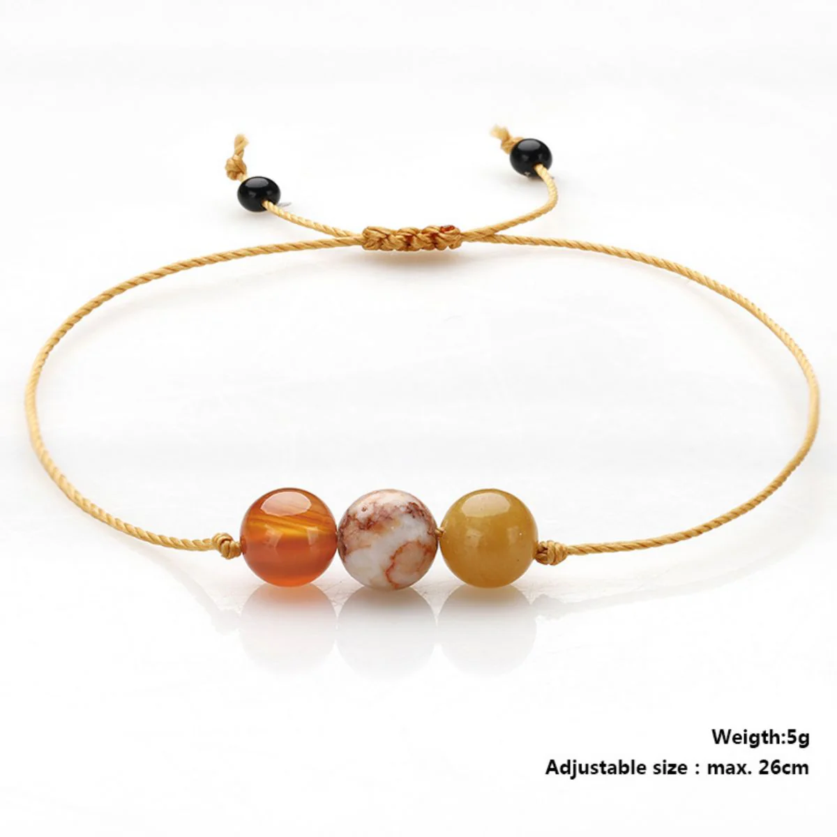 Crystal Bracelet - Real Crystal Jewellery - String Crystal Bracelet - Energy Bracelet - Image 6