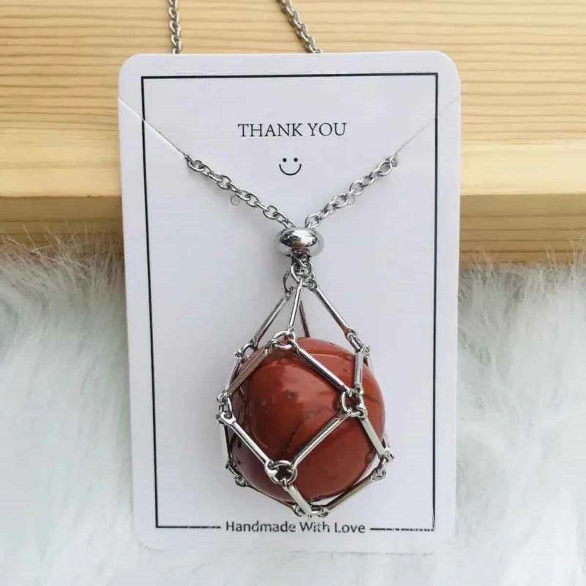 Crystal Gemstone Holder Necklace - Image 25