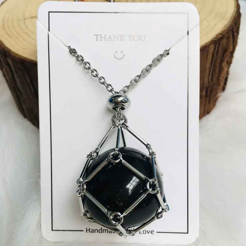 Crystal Gemstone Holder Necklace - Image 29