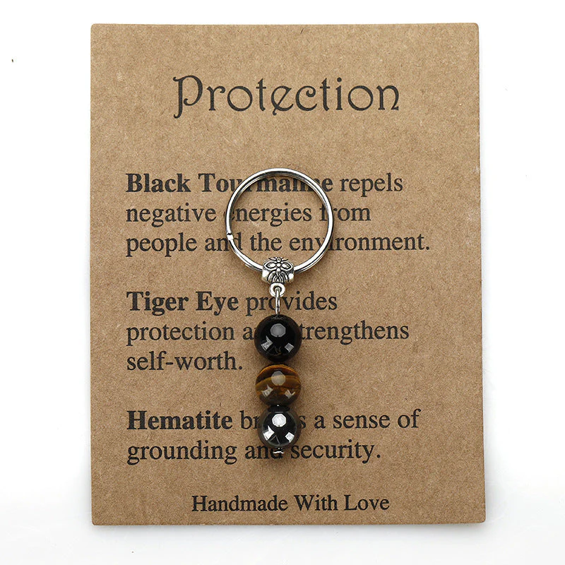 Crystal keychain,Healing crystals,Sad, A new beginning,Love yourself, Good luck with that,Success,Crystal gift - Image 14