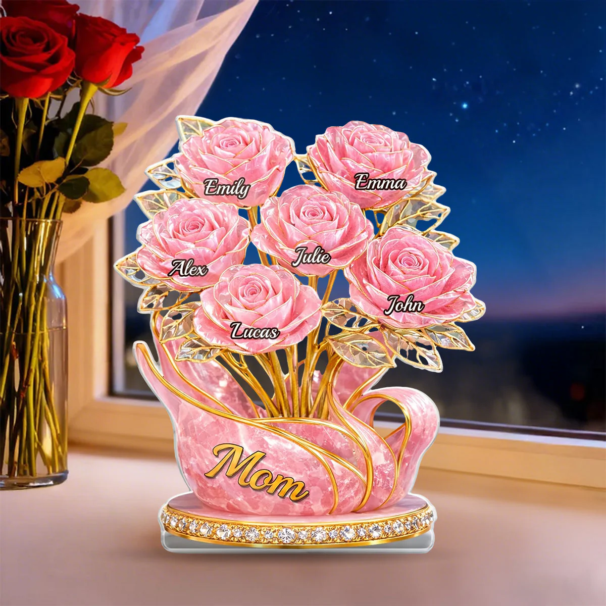 Custom Acrylic Plaque - Personalized Mother's Day Gifts For Mom, Grandma - Image 3