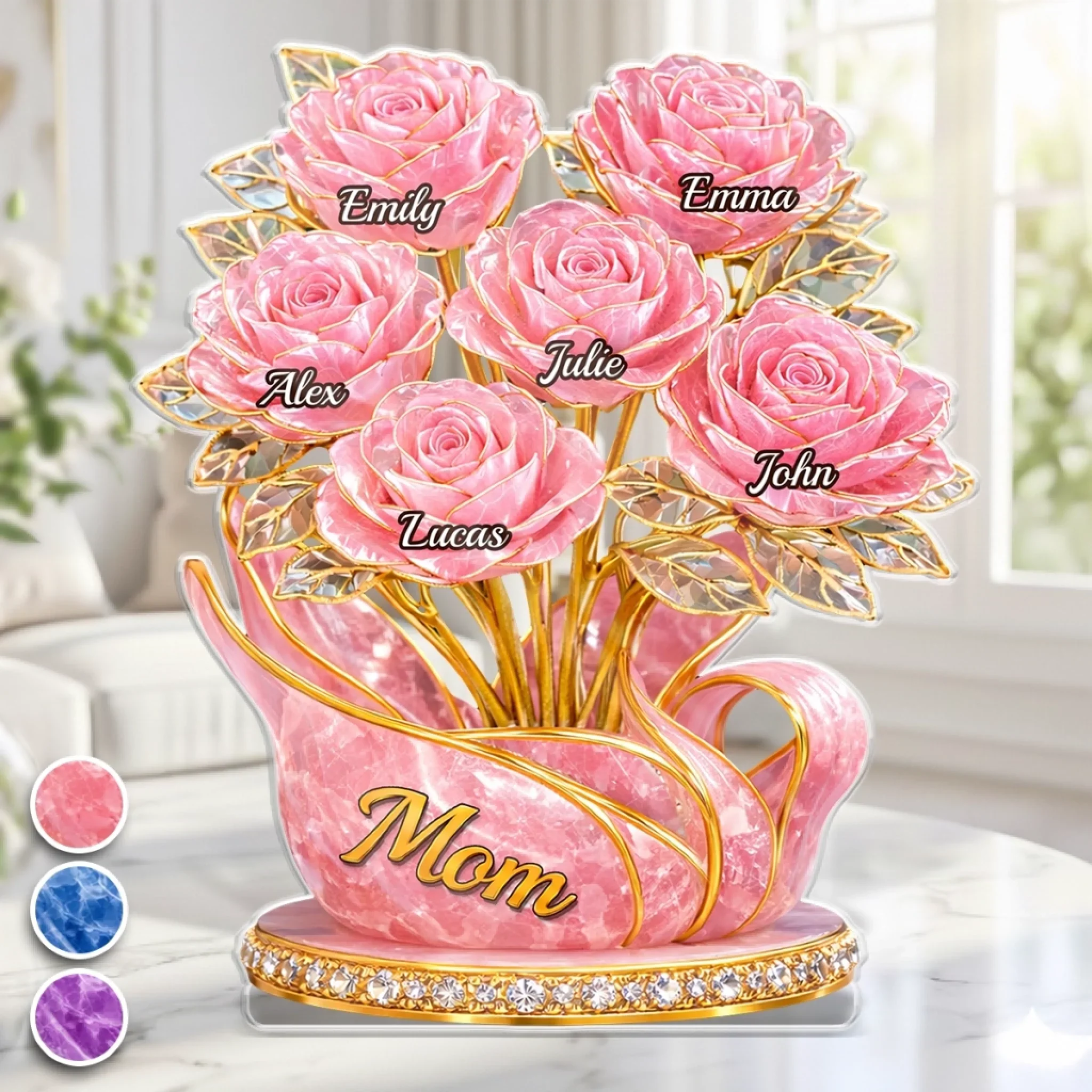 Custom Acrylic Plaque - Personalized Mother's Day Gifts For Mom, Grandma - Image 5