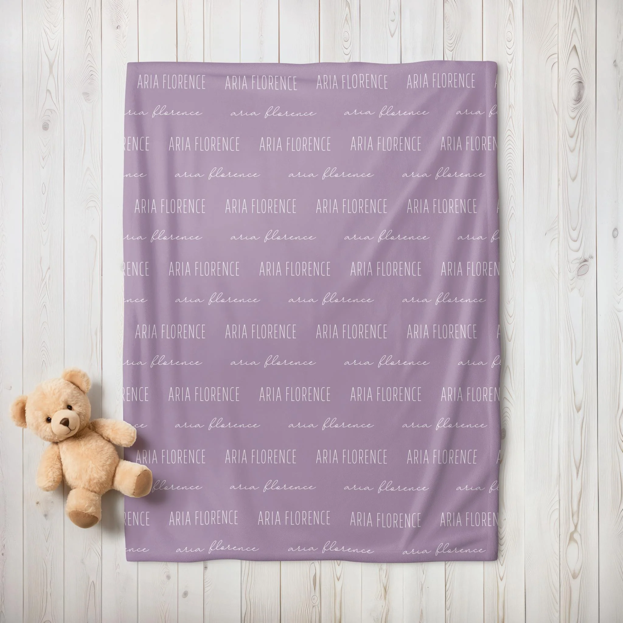 Custom Baby Blanket with Name, Personalized Name Blanket, Newborn Hospital Blanket, Custom Baby Gift, Baby Name Swaddle - Image 7