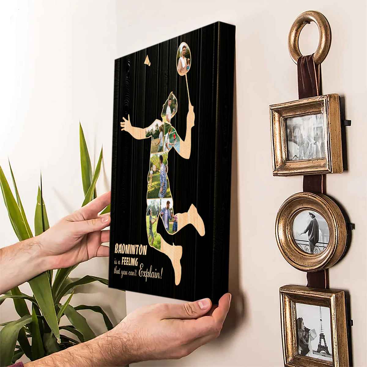 Custom Badminton Player Canvas, Badminton Gifts, Badminton Coach Gift, Personalized Badminton Player Gifts - Image 6