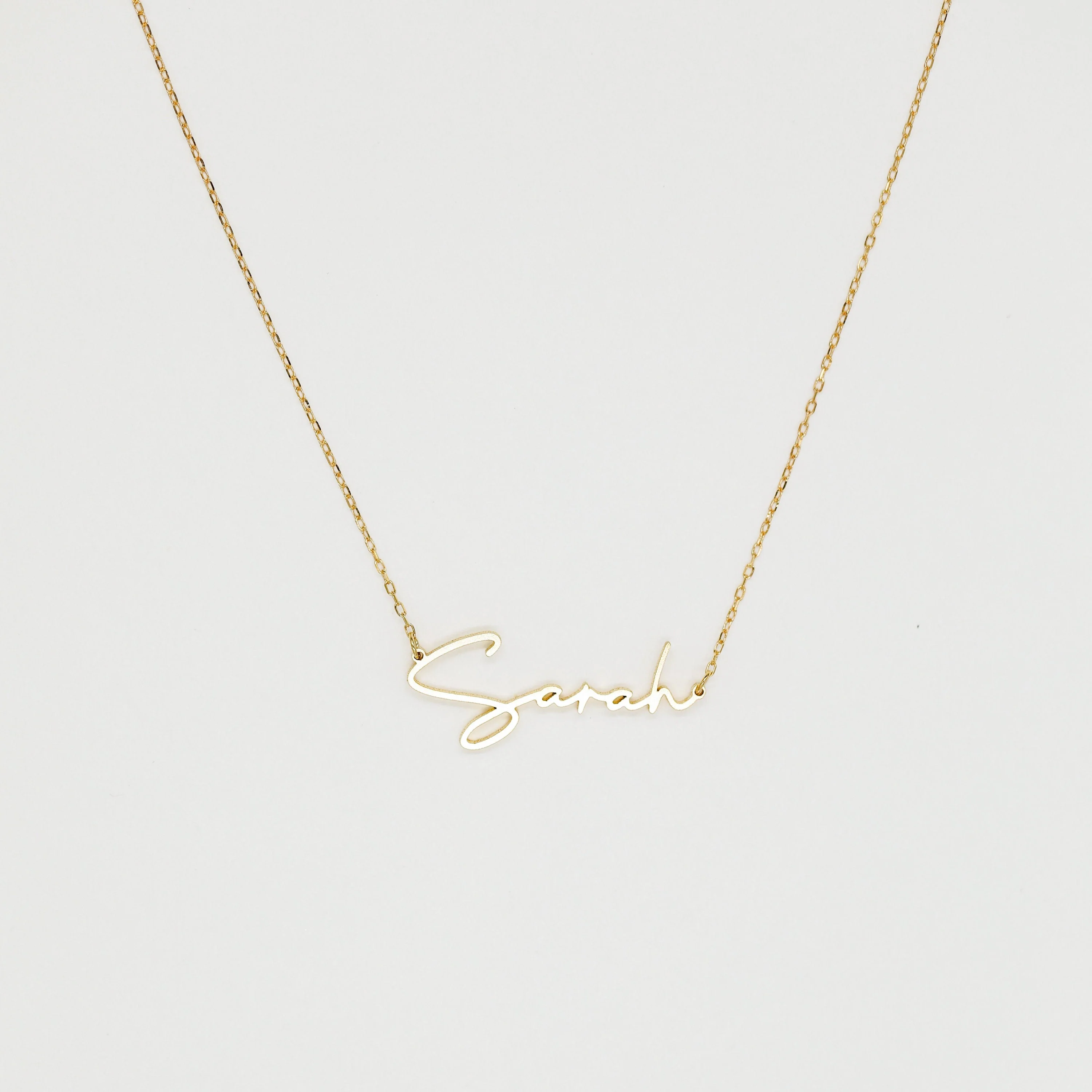 Custom Name Necklace • Minimalist Name Necklace - Image 4