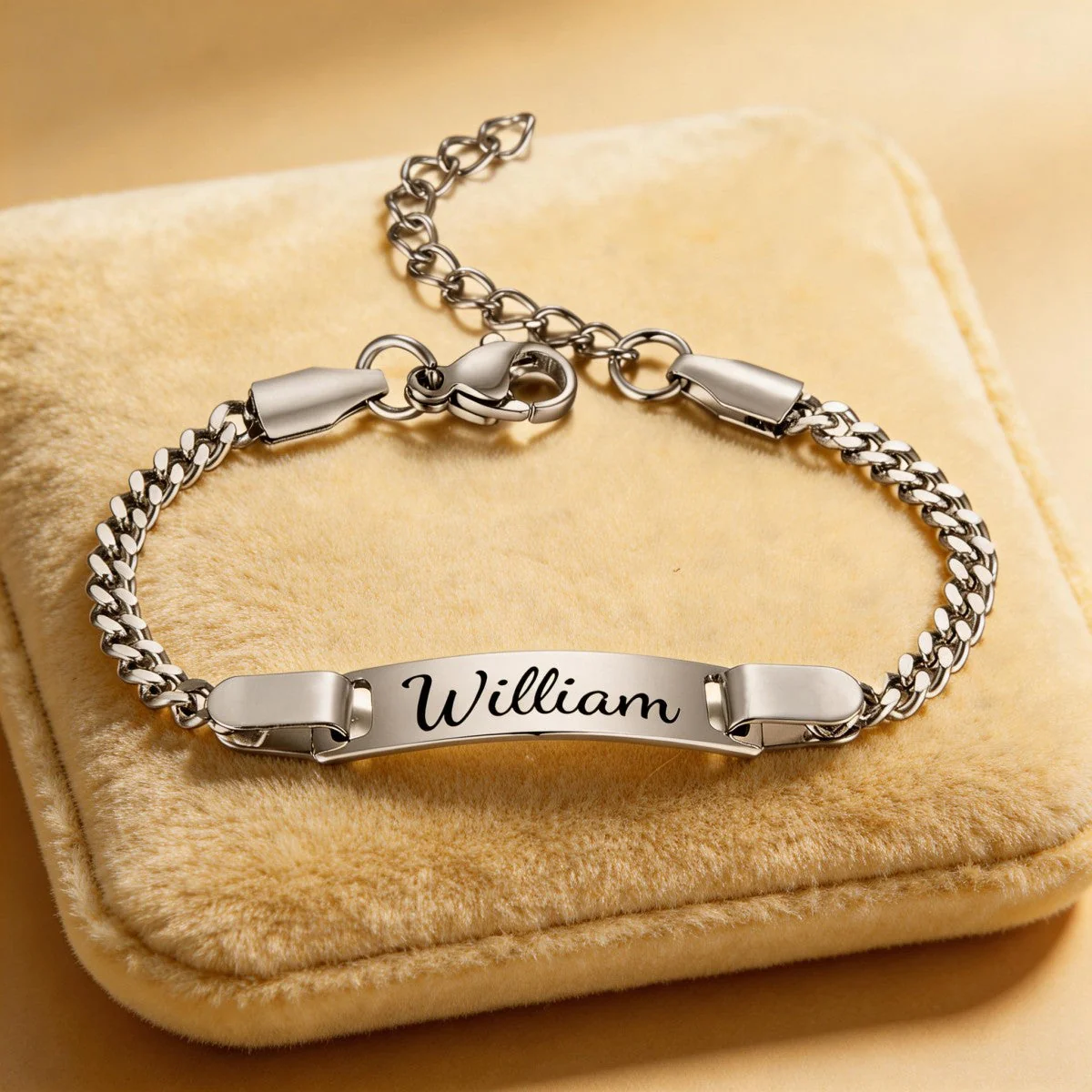 Custom Name Personalized Baby Bracelet, Newborn Gift - Image 3