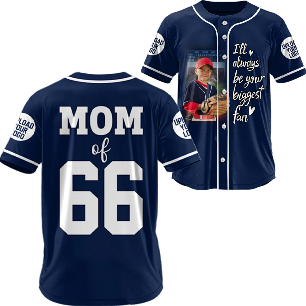 Custom Photo Baseball Game Day Baseball Jersey Gift For Baseball Lovers - Image 3