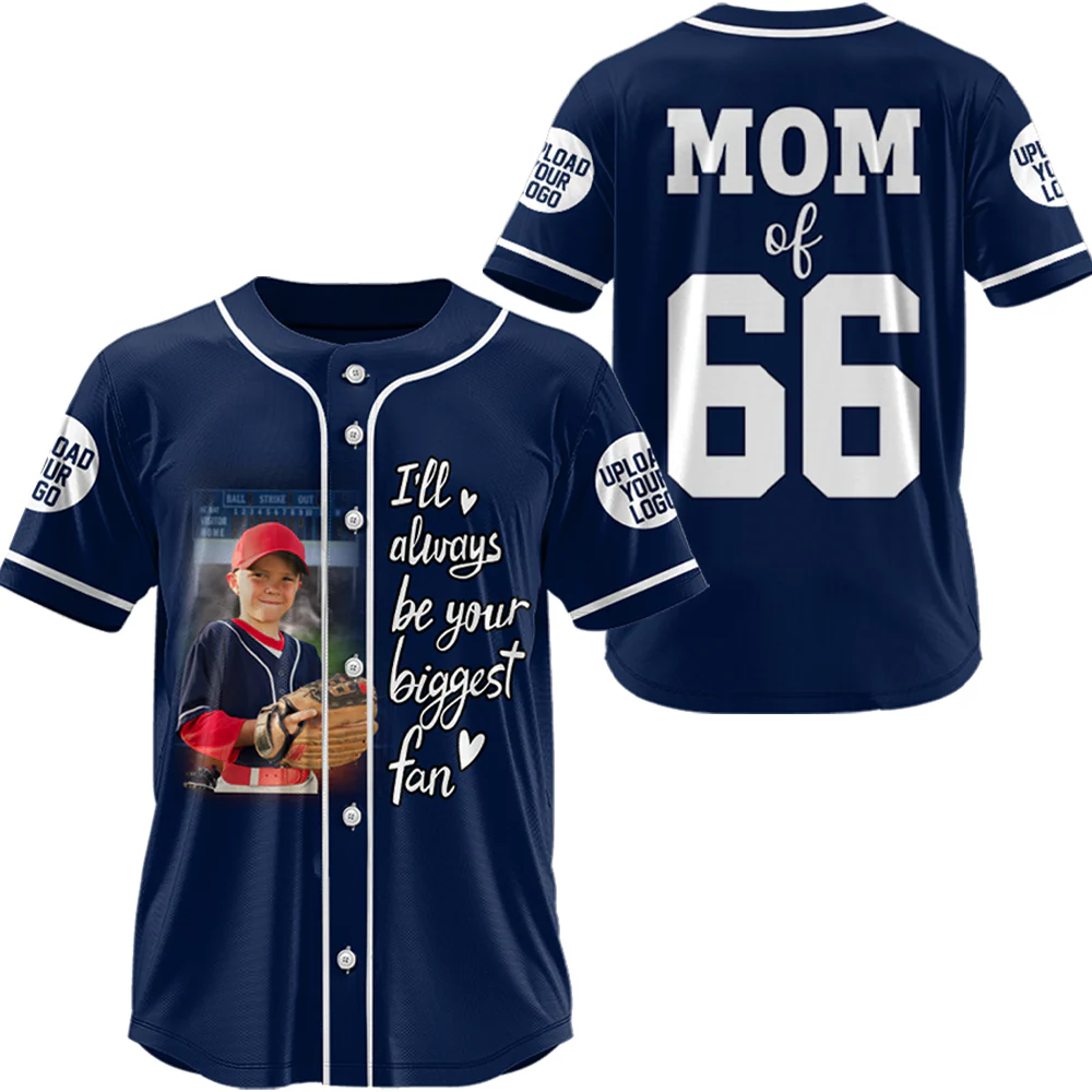 Custom Photo Baseball Game Day Baseball Jersey Gift For Baseball Lovers - Image 4