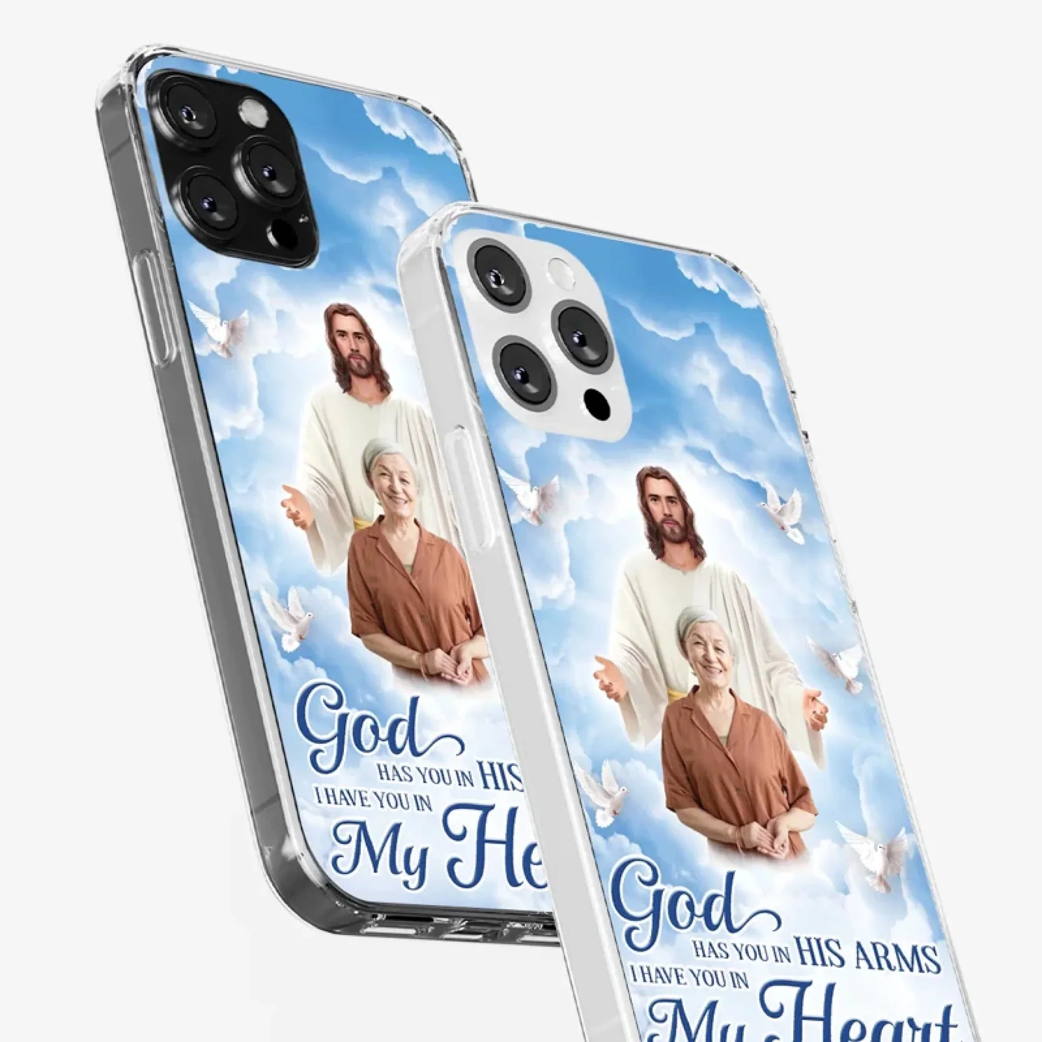 Custom Photo Beautiful As A Bright Shining Star - Memorial Personalized Custom Clear Phone Case - Image 5