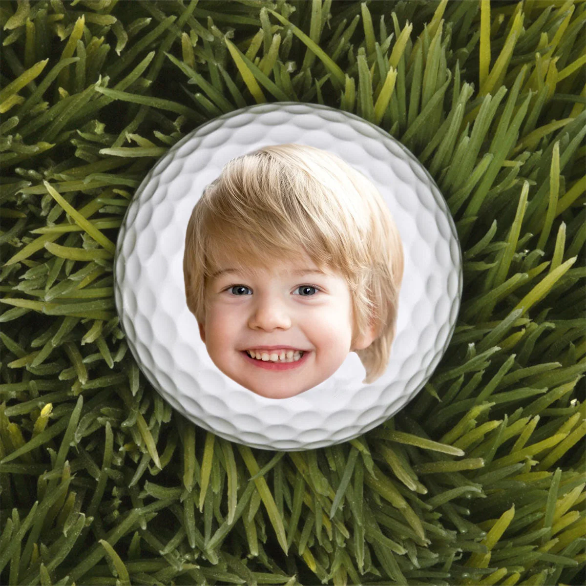 Custom Photo Best Daddy By Par Personalized Golf Ball - Image 5