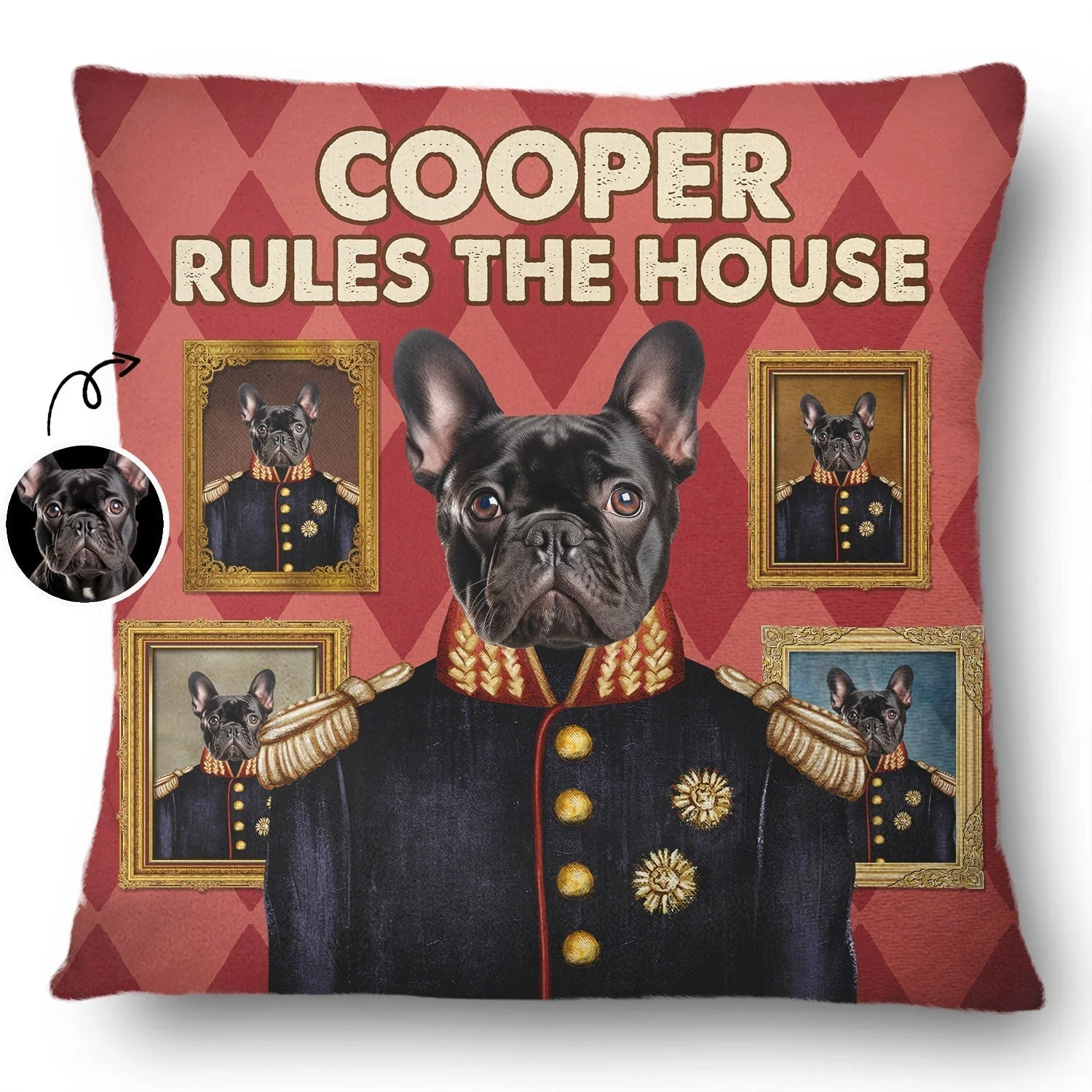 Custom Photo - Gift For Pet Lovers - Peronalized Pillow - Image 3