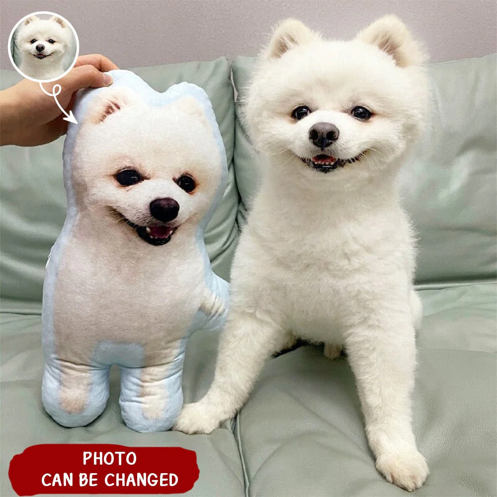 Custom Photo My Beloved Fur Baby Personalized Shaped Pillow Gift For Pet Lovers - Image 3