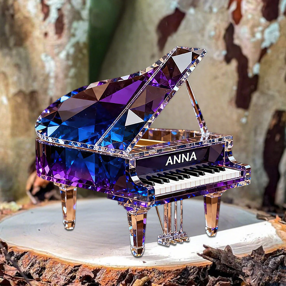 Customized Piano Crystal Effect Acrylic Plaque, Pianist Gift,Personalized Piano Music Theme Decor - Image 4