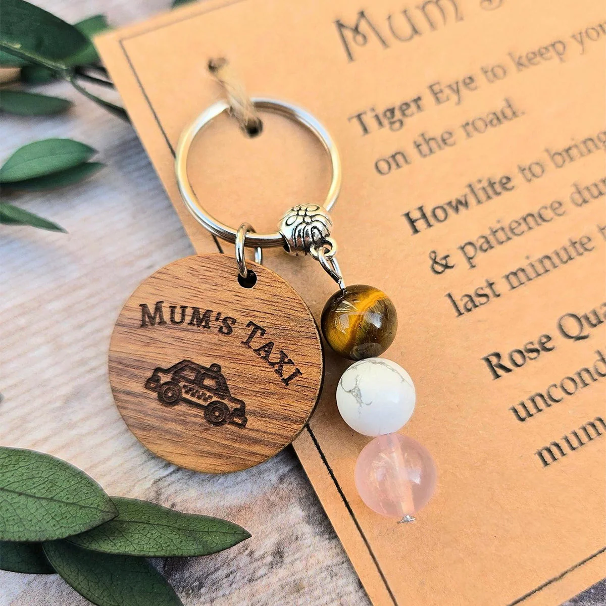 DADS TAXI crystal keyring. funny novelty gift for dad,driving test,Fathers day - Image 3