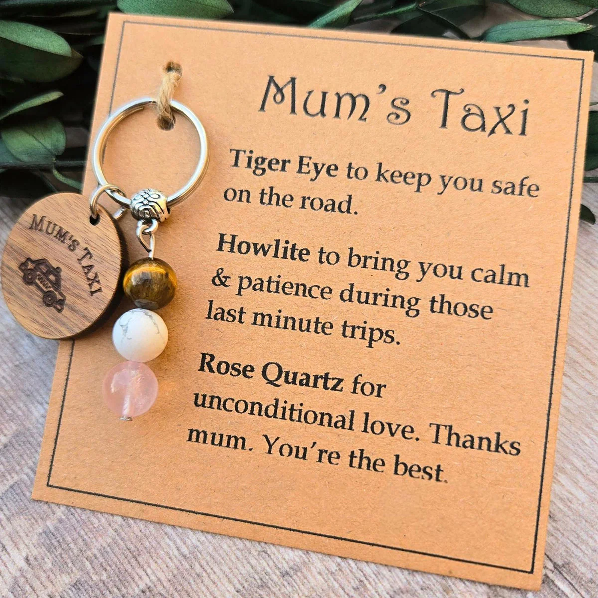 DADS TAXI crystal keyring. funny novelty gift for dad,driving test,Fathers day - Image 6