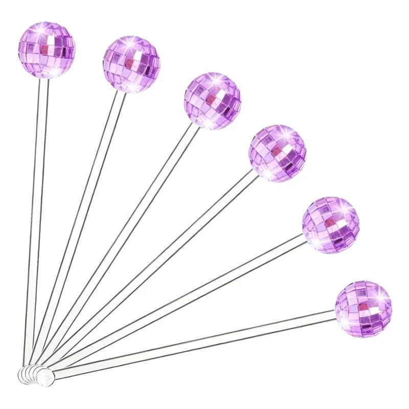 Disco Ball Drink Stirrers Party Decorations - Image 12