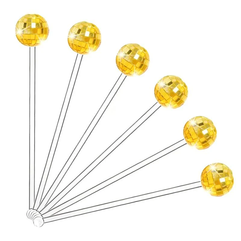 Disco Ball Drink Stirrers Party Decorations - Image 15