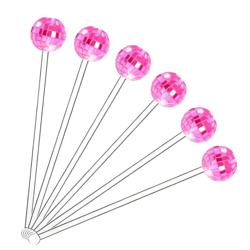 Disco Ball Drink Stirrers Party Decorations - Image 8