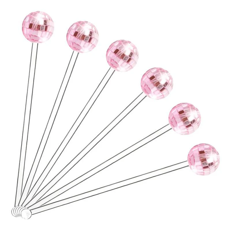 Disco Ball Drink Stirrers Party Decorations - Image 9