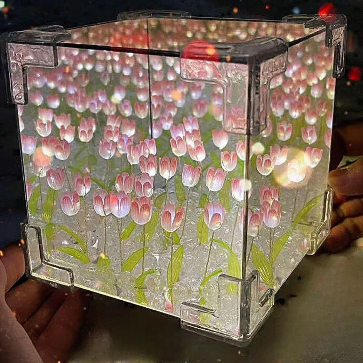 DIY Tulip Floral Lamp Kit - Image 4