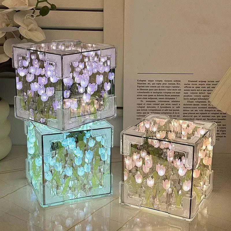 DIY Tulip Floral Lamp Kit - Image 5