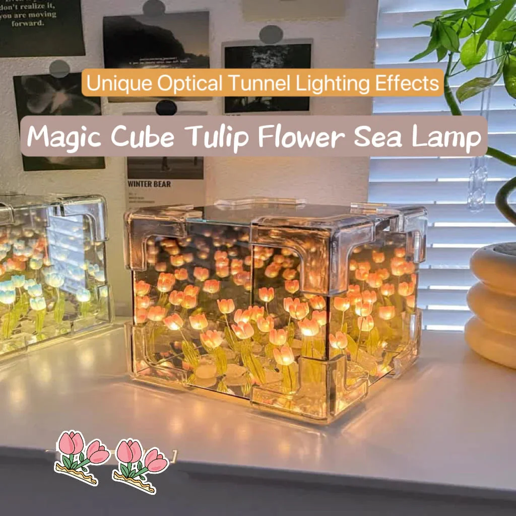 DIY Tulip Floral Lamp Kit - Image 7