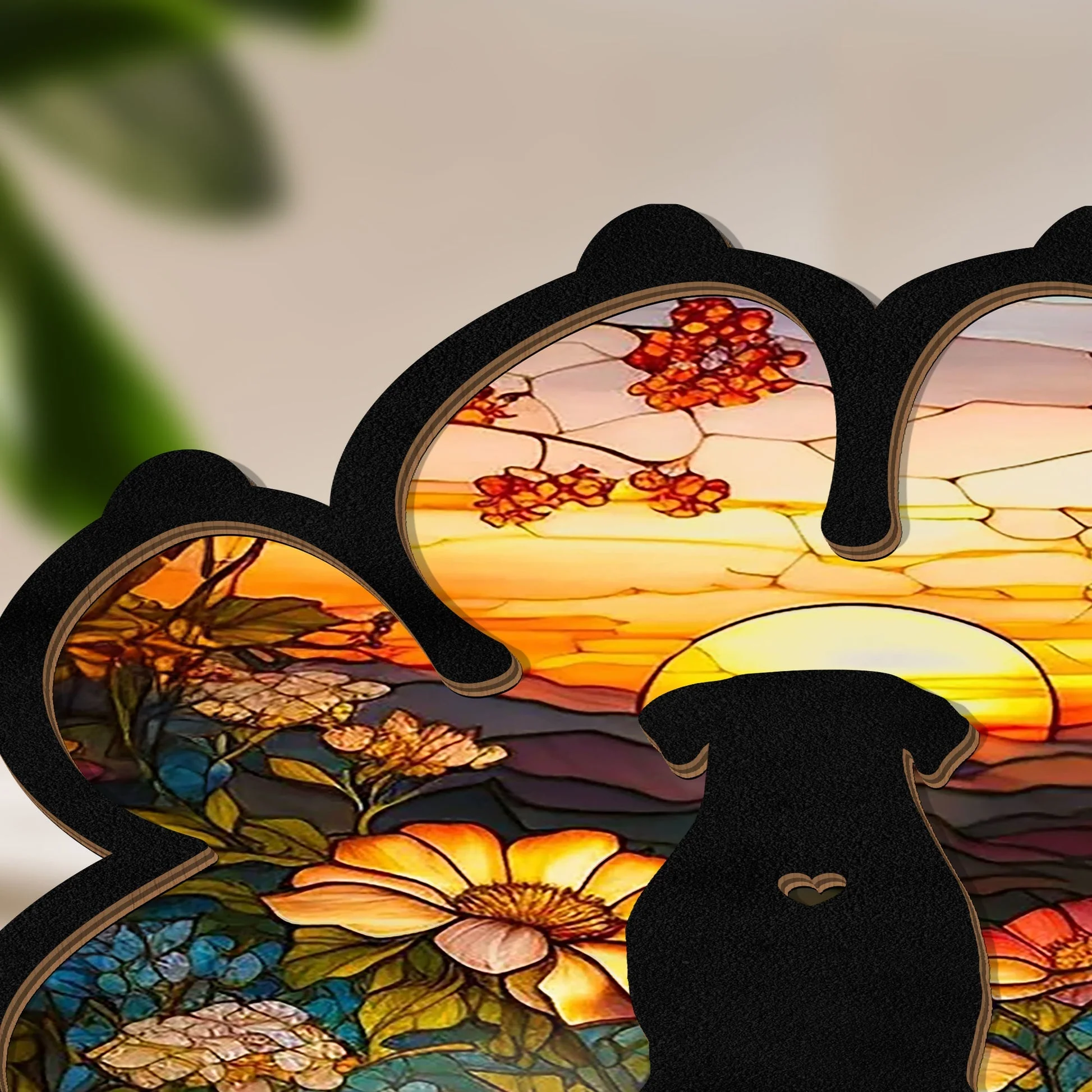 Dog Loss - Personalized Wood And Acrylic Night Light - Image 5