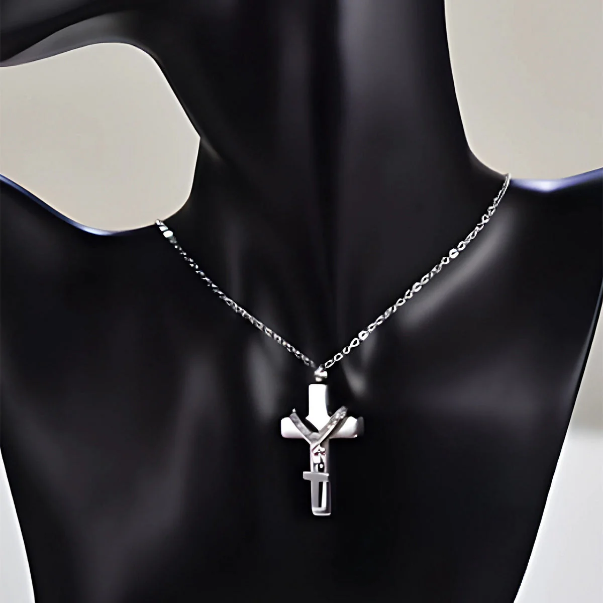 Eternal Embrace Memorial Necklace Urn Necklace - Image 4