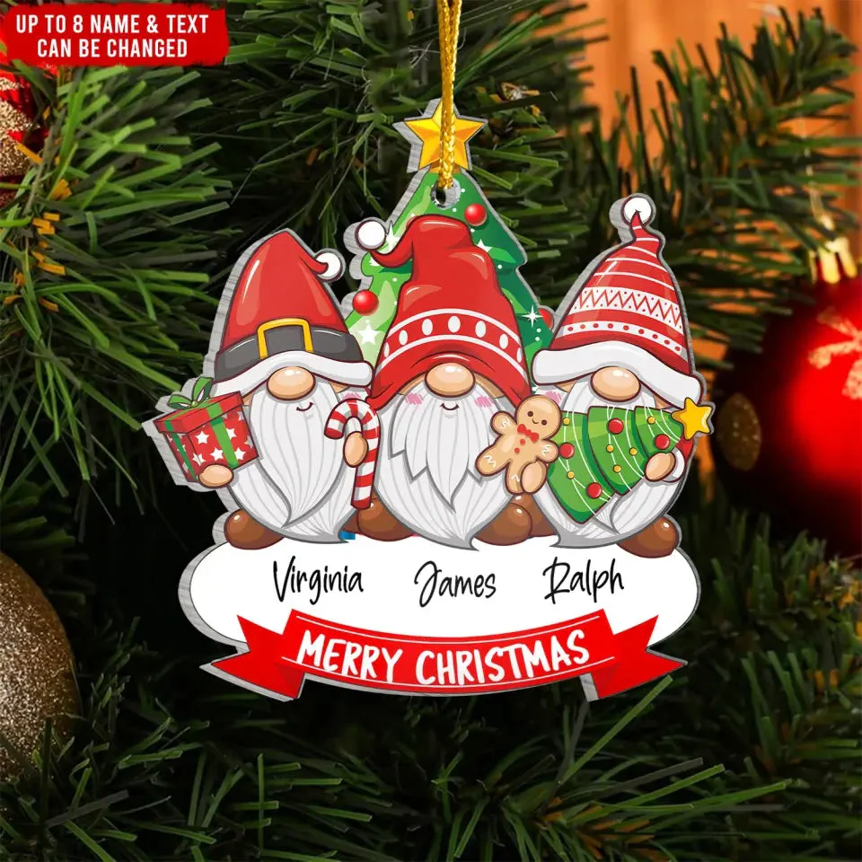 Family Christmas Tree - Personalized Acrylic Ornament, Family Christmas Ornament - Image 3