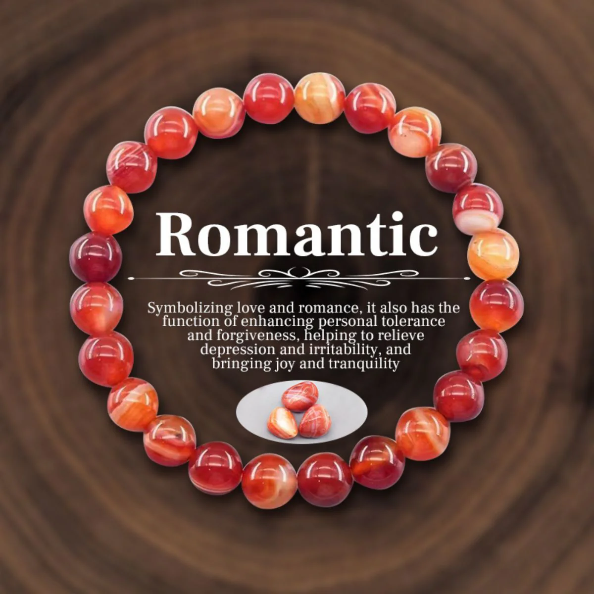 Fashion Natural Stone Beaded Bracelets Healing Stone Bracelet Energy Jewelry Gifts - Image 15
