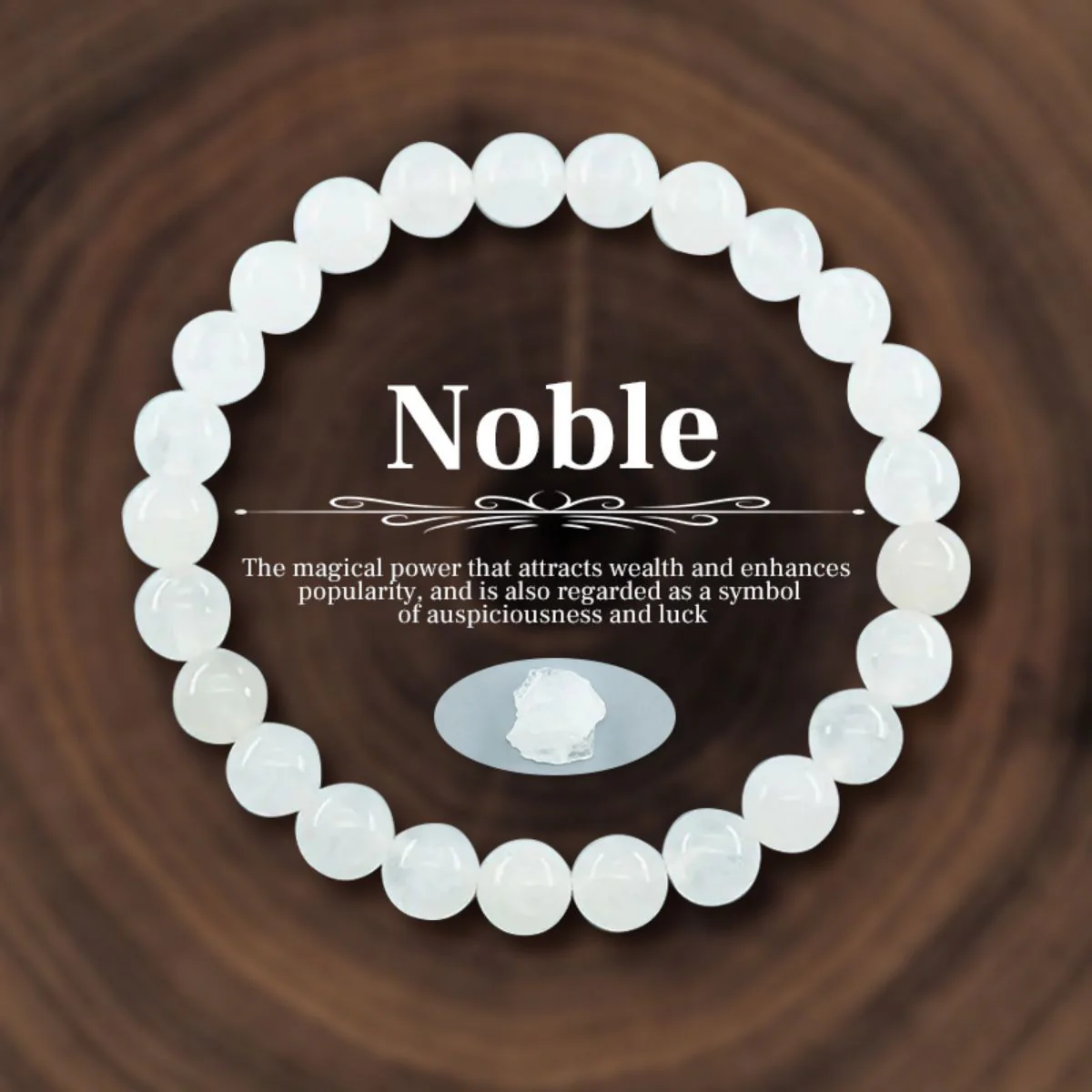 Fashion Natural Stone Beaded Bracelets Healing Stone Bracelet Energy Jewelry Gifts - Image 17