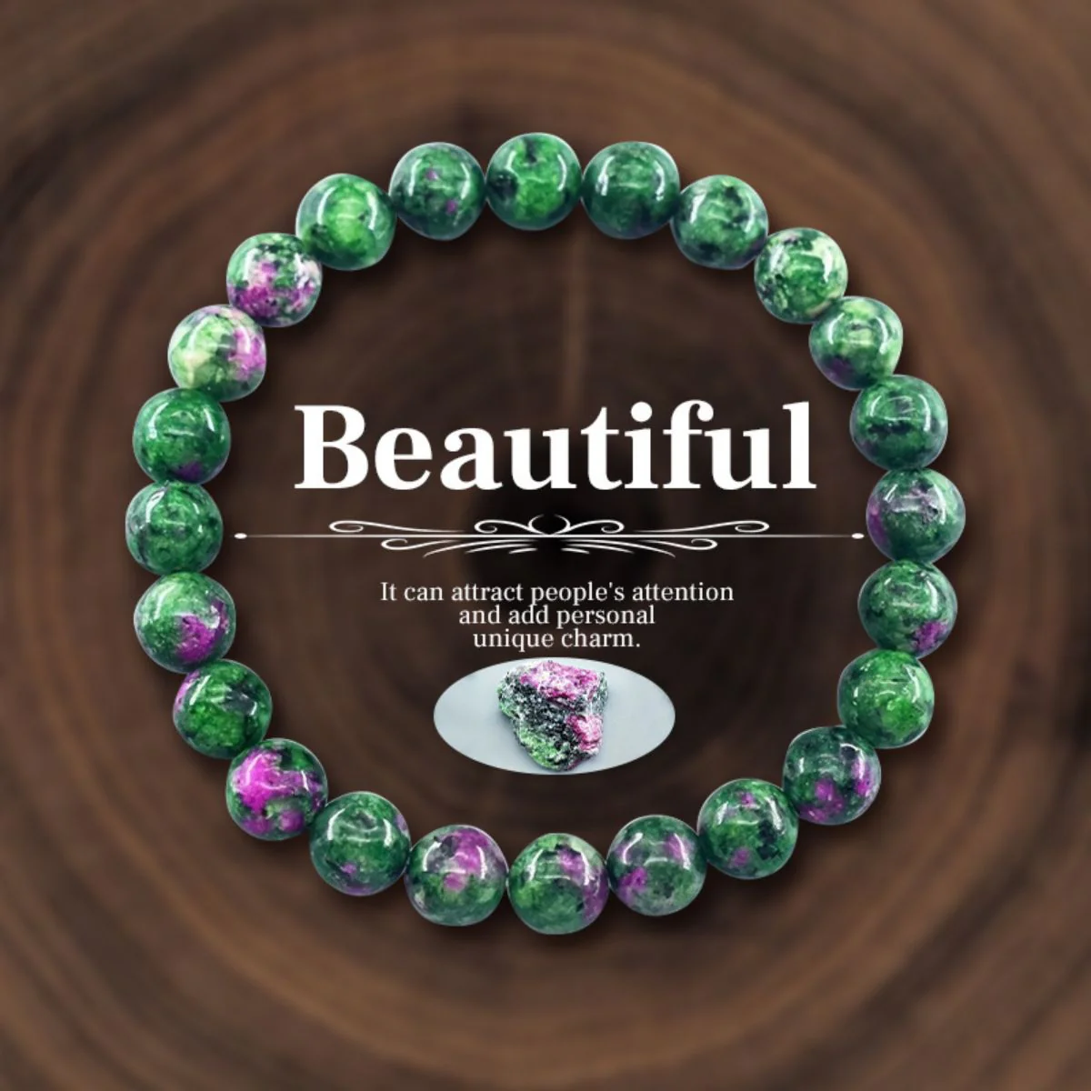 Fashion Natural Stone Beaded Bracelets Healing Stone Bracelet Energy Jewelry Gifts - Image 18