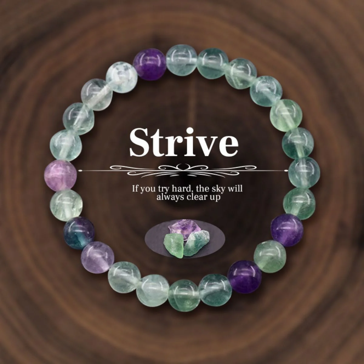 Fashion Natural Stone Beaded Bracelets Healing Stone Bracelet Energy Jewelry Gifts - Image 2