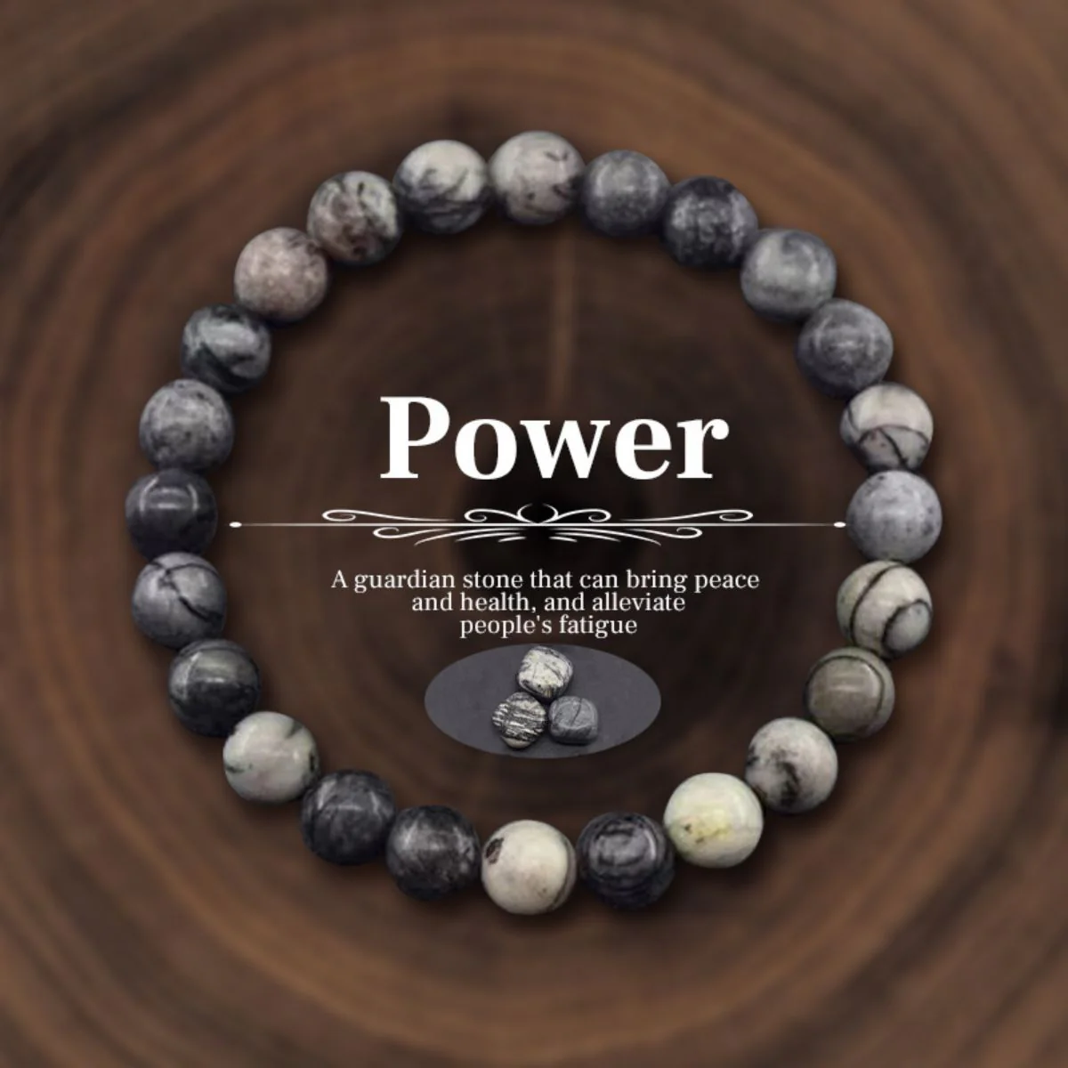 Fashion Natural Stone Beaded Bracelets Healing Stone Bracelet Energy Jewelry Gifts - Image 21