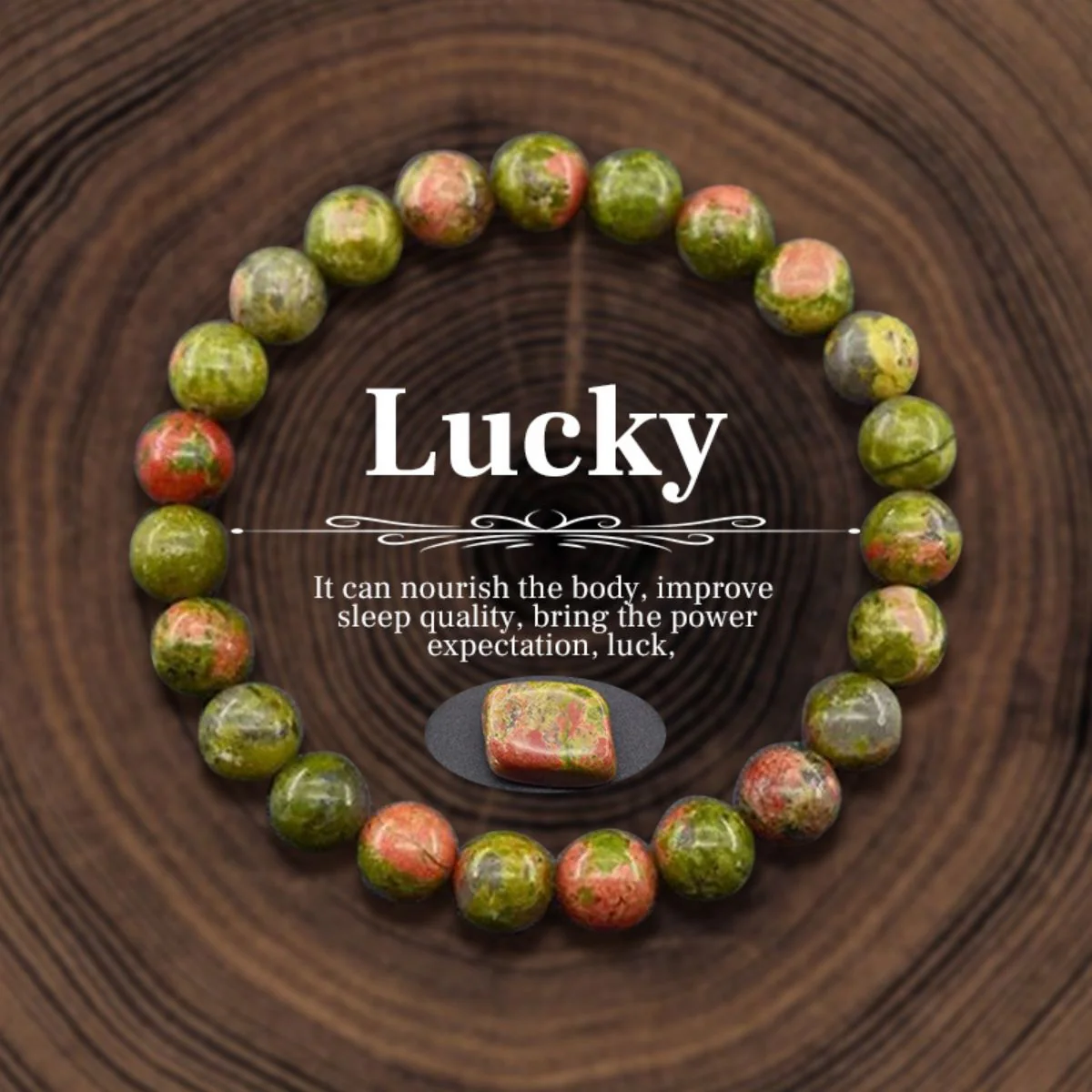 Fashion Natural Stone Beaded Bracelets Healing Stone Bracelet Energy Jewelry Gifts - Image 8