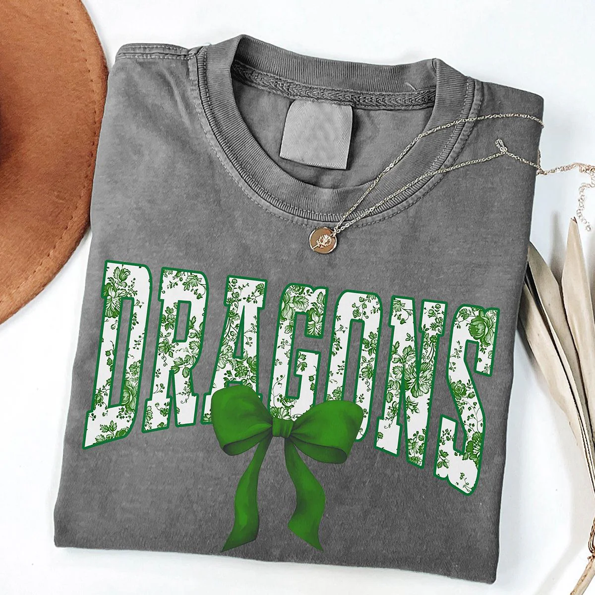 Favorite School Team Mascot - Personalized Football T Shirt Football Game Day - Image 4