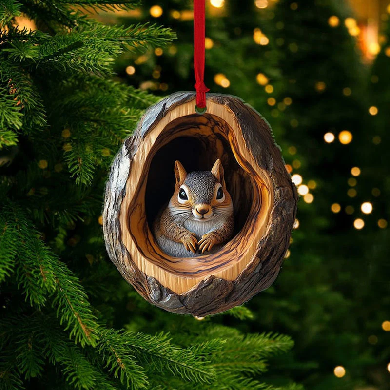 Forest Animal Decoration Christmas Ornament - Image 7