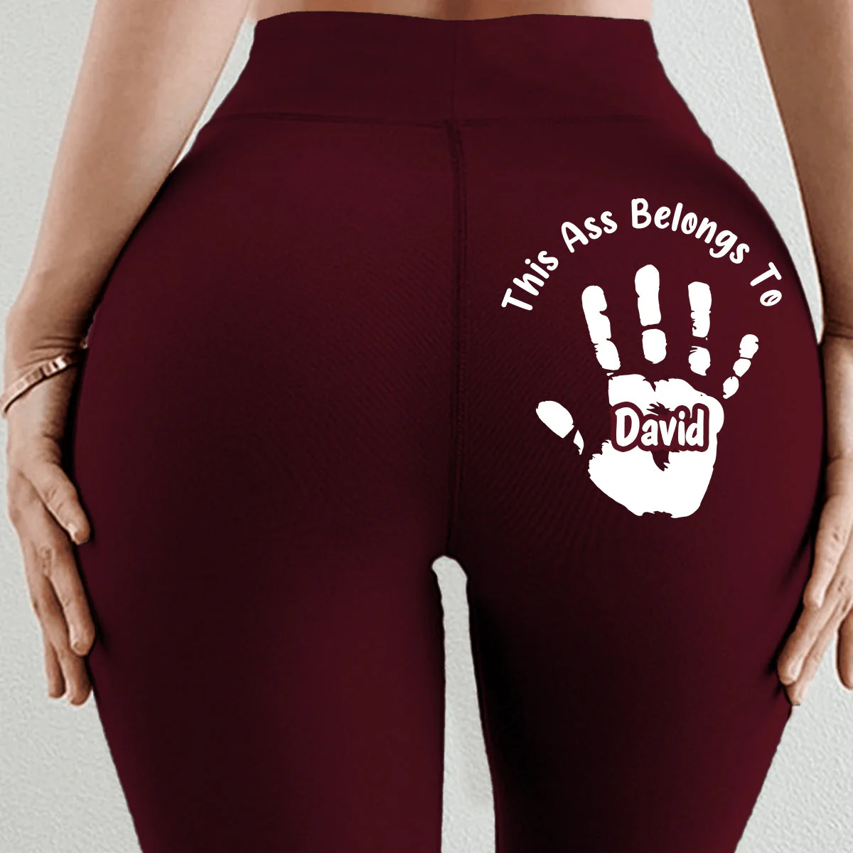 Funny Gifts For Wife - Personalized Leggings - Image 2