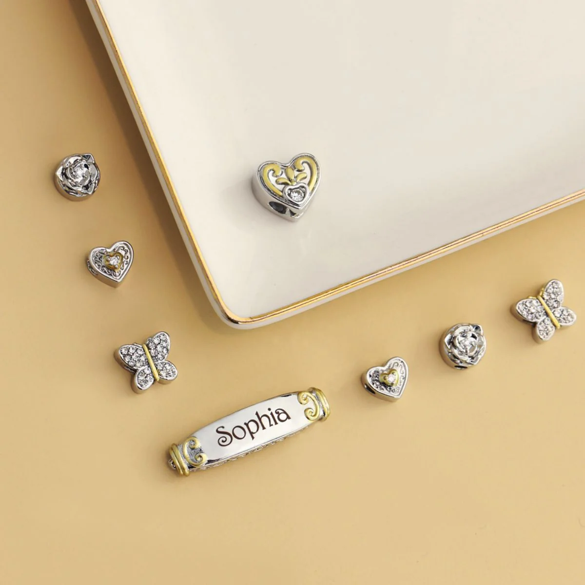 Gift for Daughter/Granddaughter - Personalized Name Heart Bolo Bracelet - Image 7