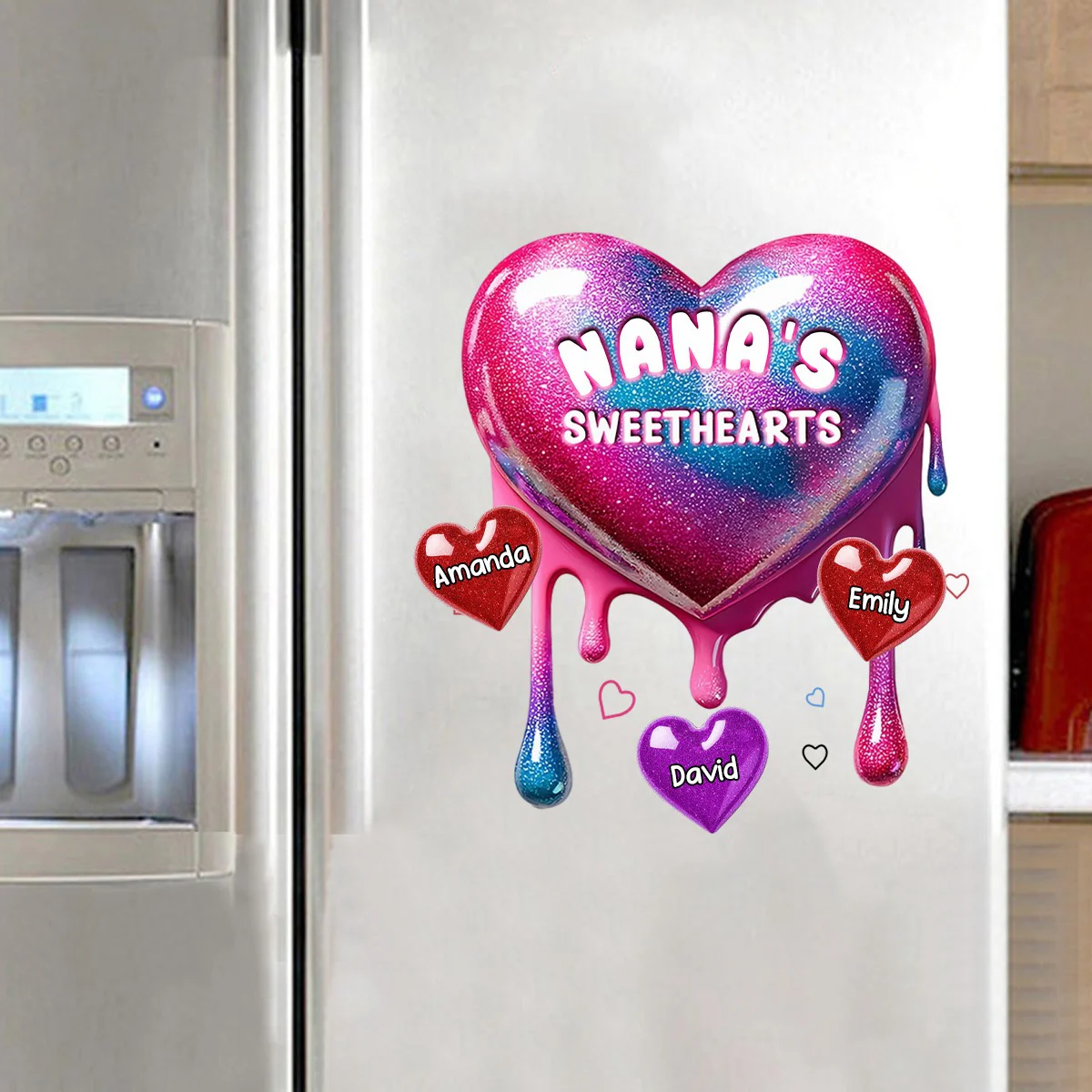 Gift For Grandma's Sweethearts Personalized Decal - Image 3