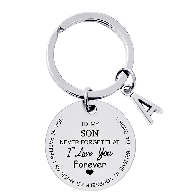 Gift For Son/Daughter- Letter Key Chain - Image 6