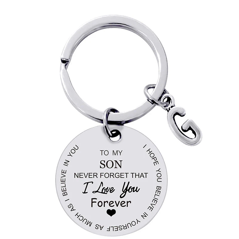 Gift For Son/Daughter- Letter Key Chain - Image 9