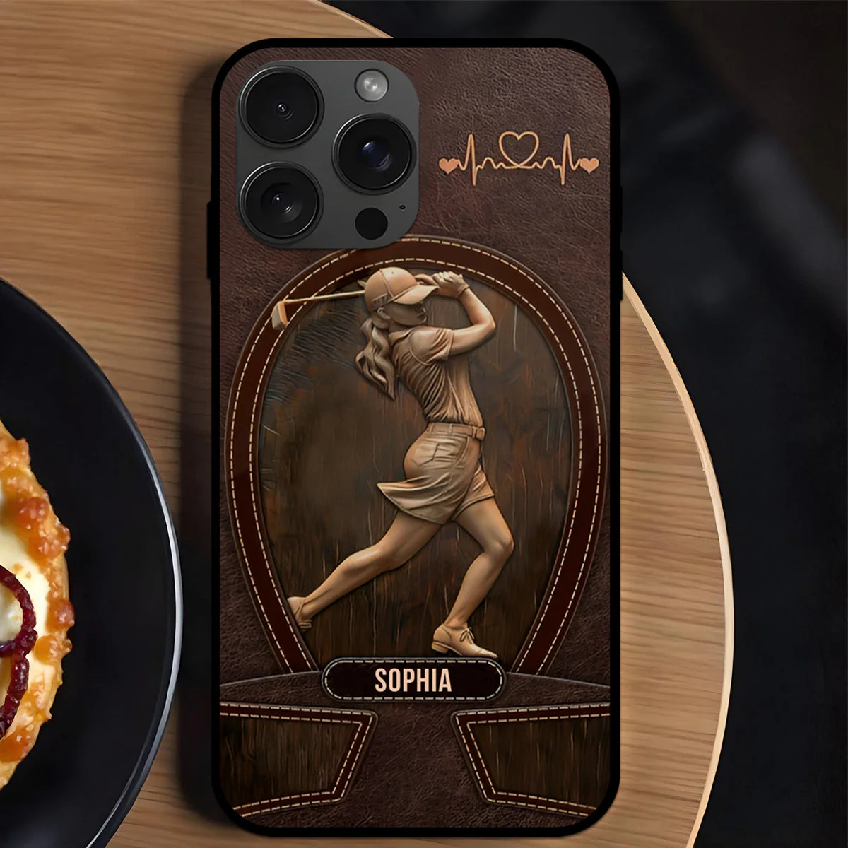 Golf Swing - Custom Name Phone Case Personalized Golf Accessories for Golf Lovers - Image 3