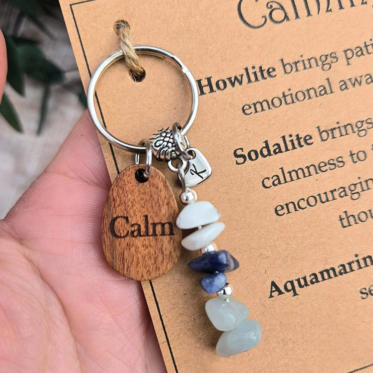 Good Luck Crystal Keyring For Luck Personalized Initial Crystal Keepsake Gift - Image 8
