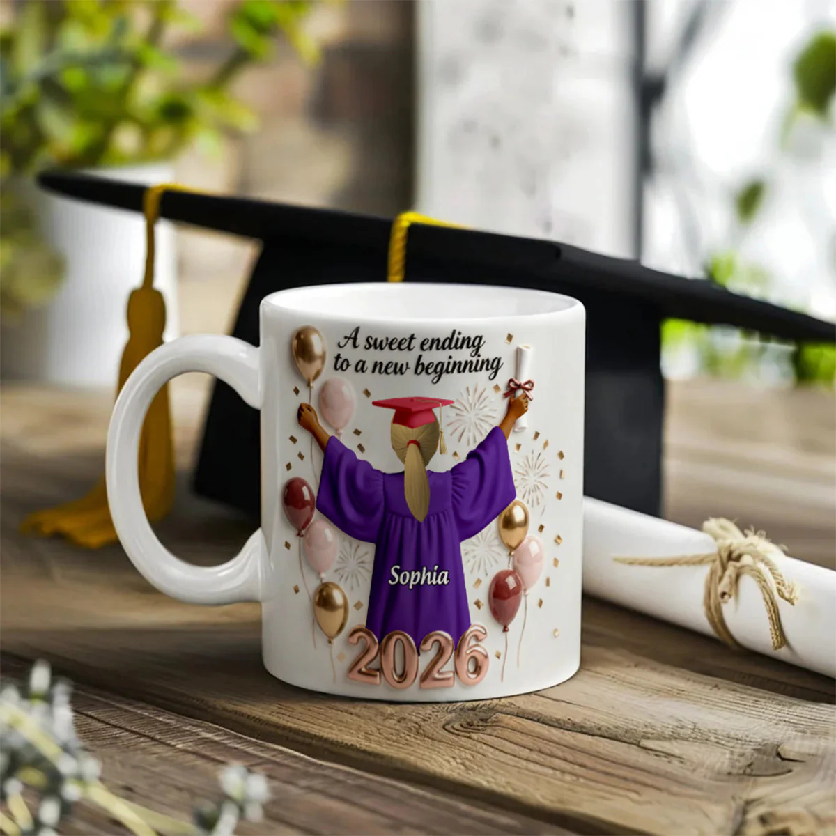Graduation Coffee Mug - Personalized Gifts For Graduates - Image 3