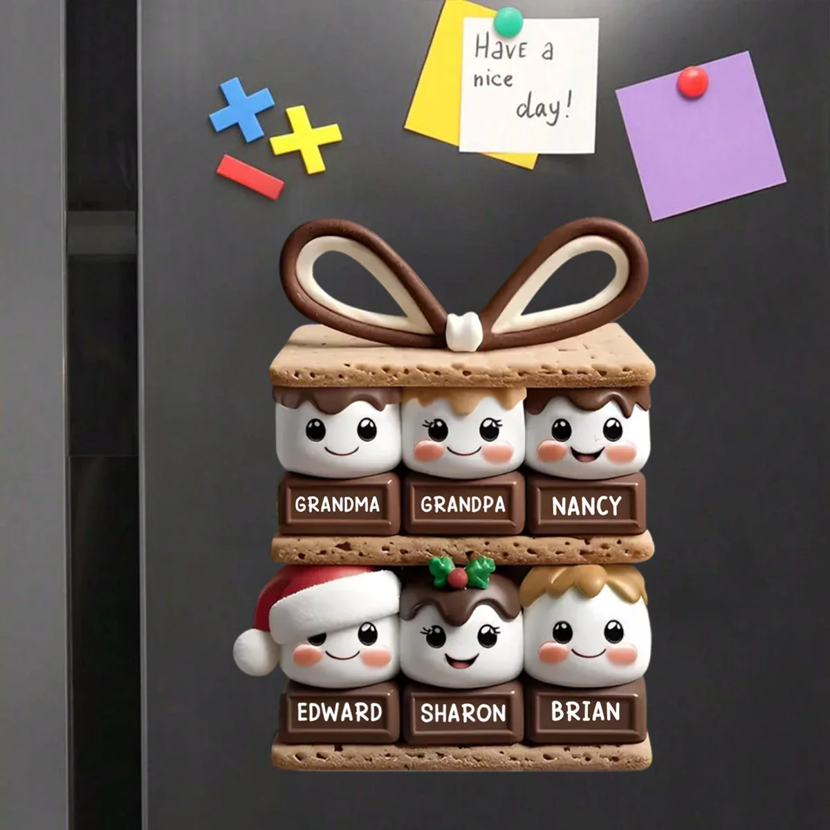 Happy Smores - Personalized Custom Decal - Gifts For Family, Friends, Coworkers - Image 3