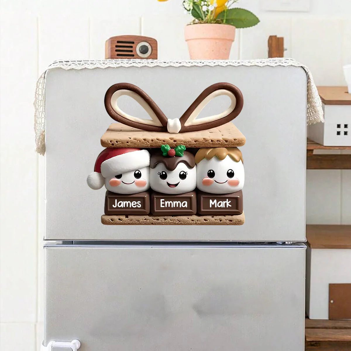 Happy Smores - Personalized Custom Decal - Gifts For Family, Friends, Coworkers - Image 5