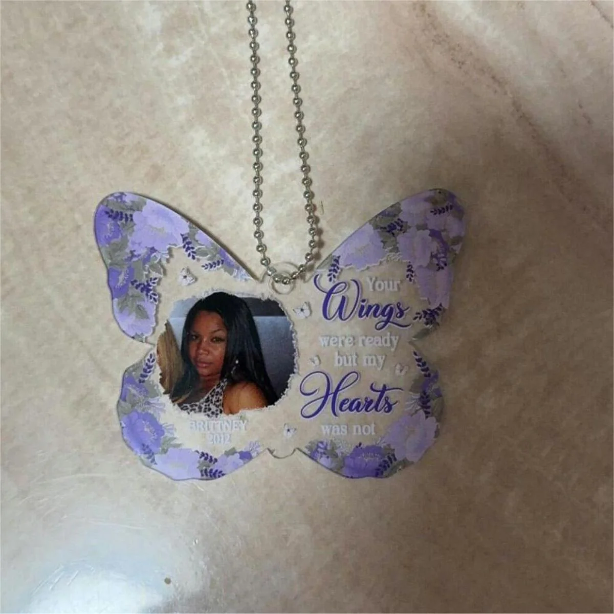 I Am Always With You - Memorial Personalized Acrylic Ornament - Image 4